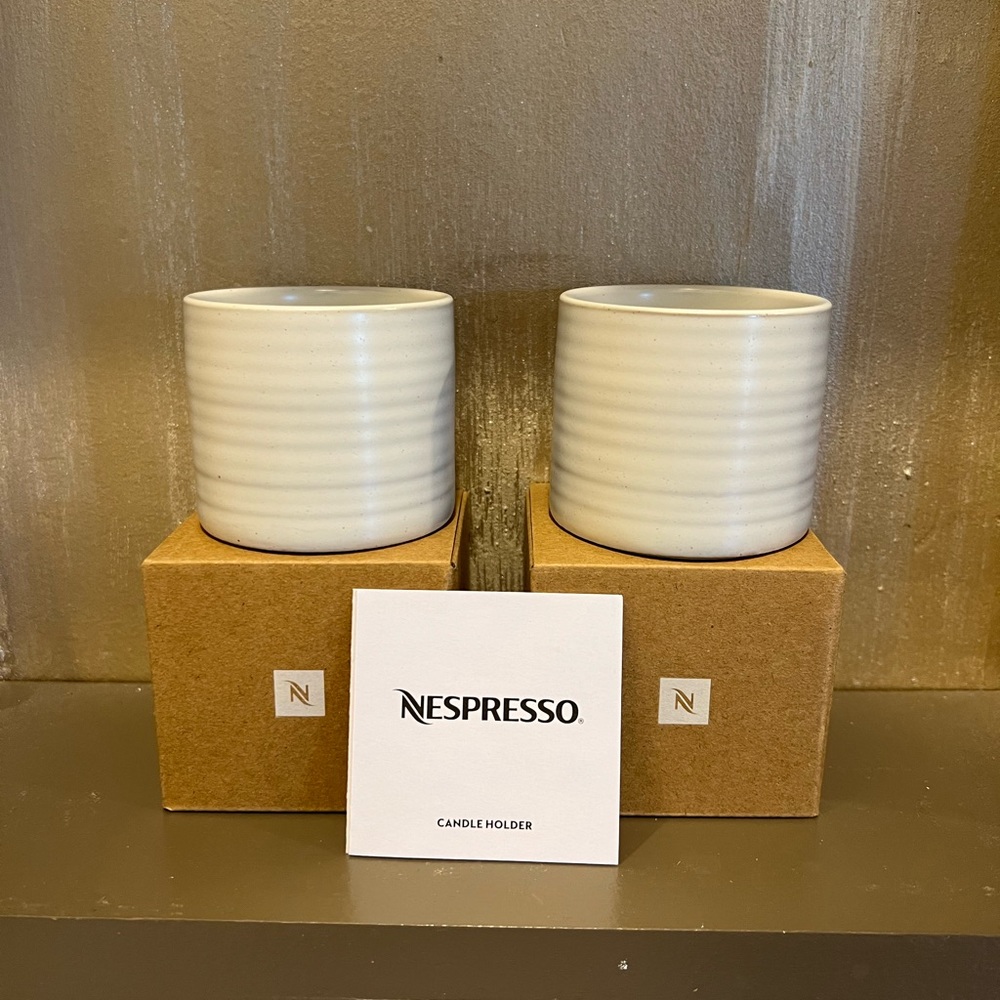 Nespresso Candle Holders